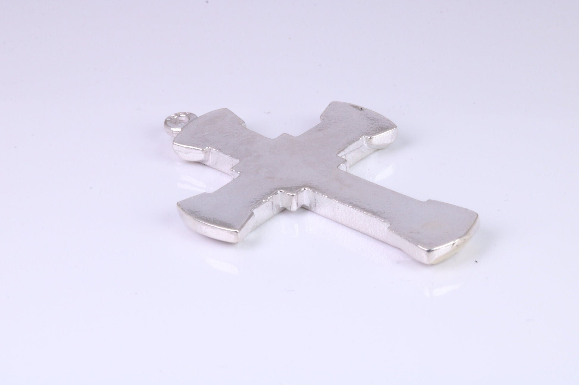 Large Chunky Sterling Silver Cross