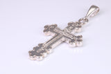 Large Chunky Sterling Silver Cross
