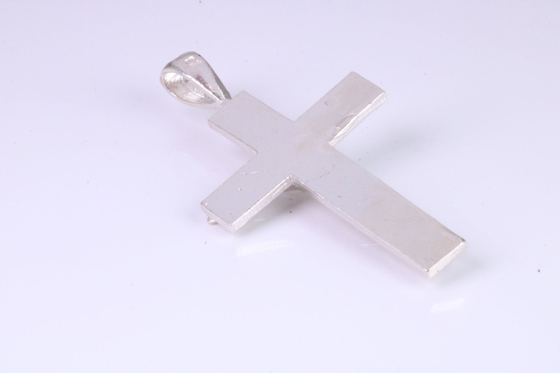 Large Sterling Silver Crucifix