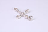 Small Ornate Cross Necklace