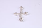 Small Ornate Cross Necklace