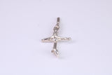 Small Silver Crucifix Necklace
