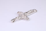 Sterling Silver Ornate Crucifix Necklace