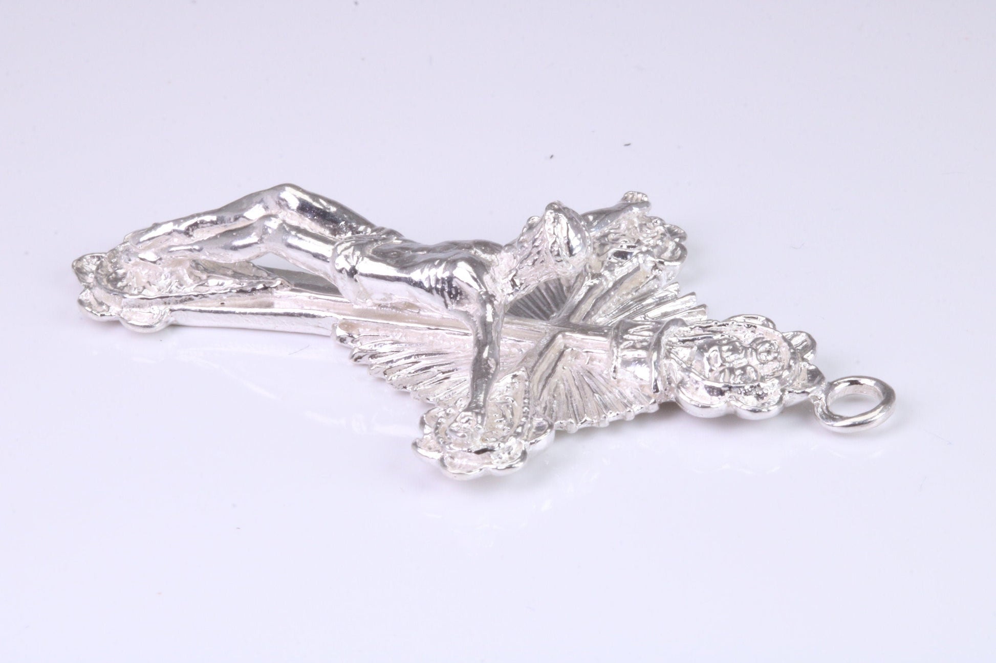 Large Chunky and very Ornate Crucifix Necklace