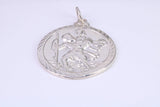 Sterling Silver Large Chunky St Christopher