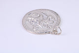 Sterling Silver Large Chunky St Christopher