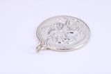 Sterling Silver Large Chunky St Christopher