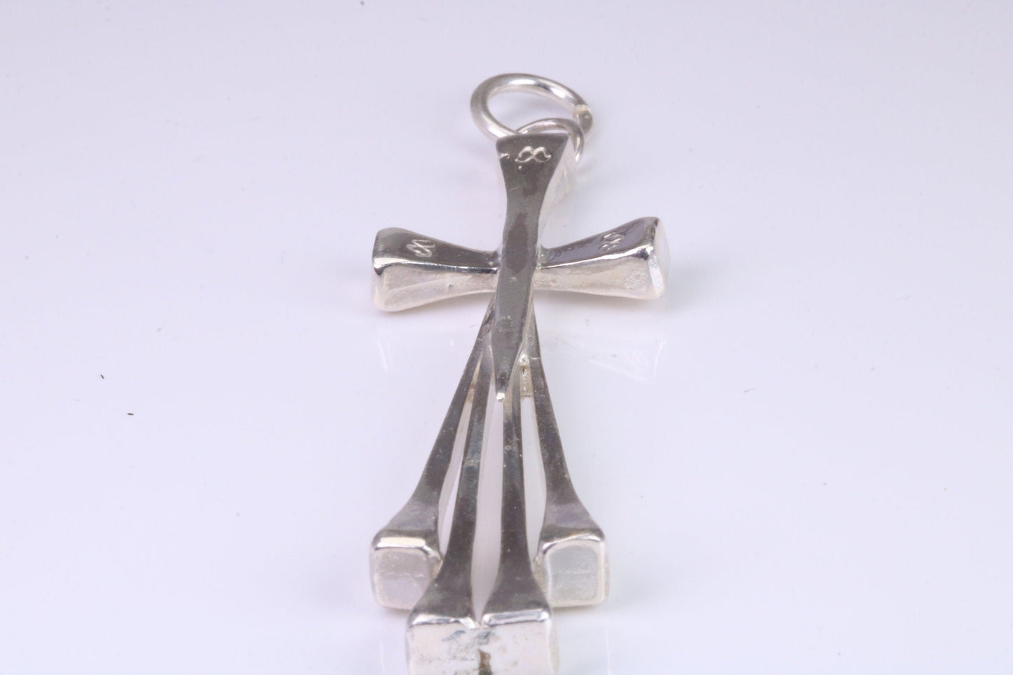 Sterling Silver Large Solid and chunky Cross