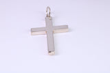 Sterling Silver Chunky Cross