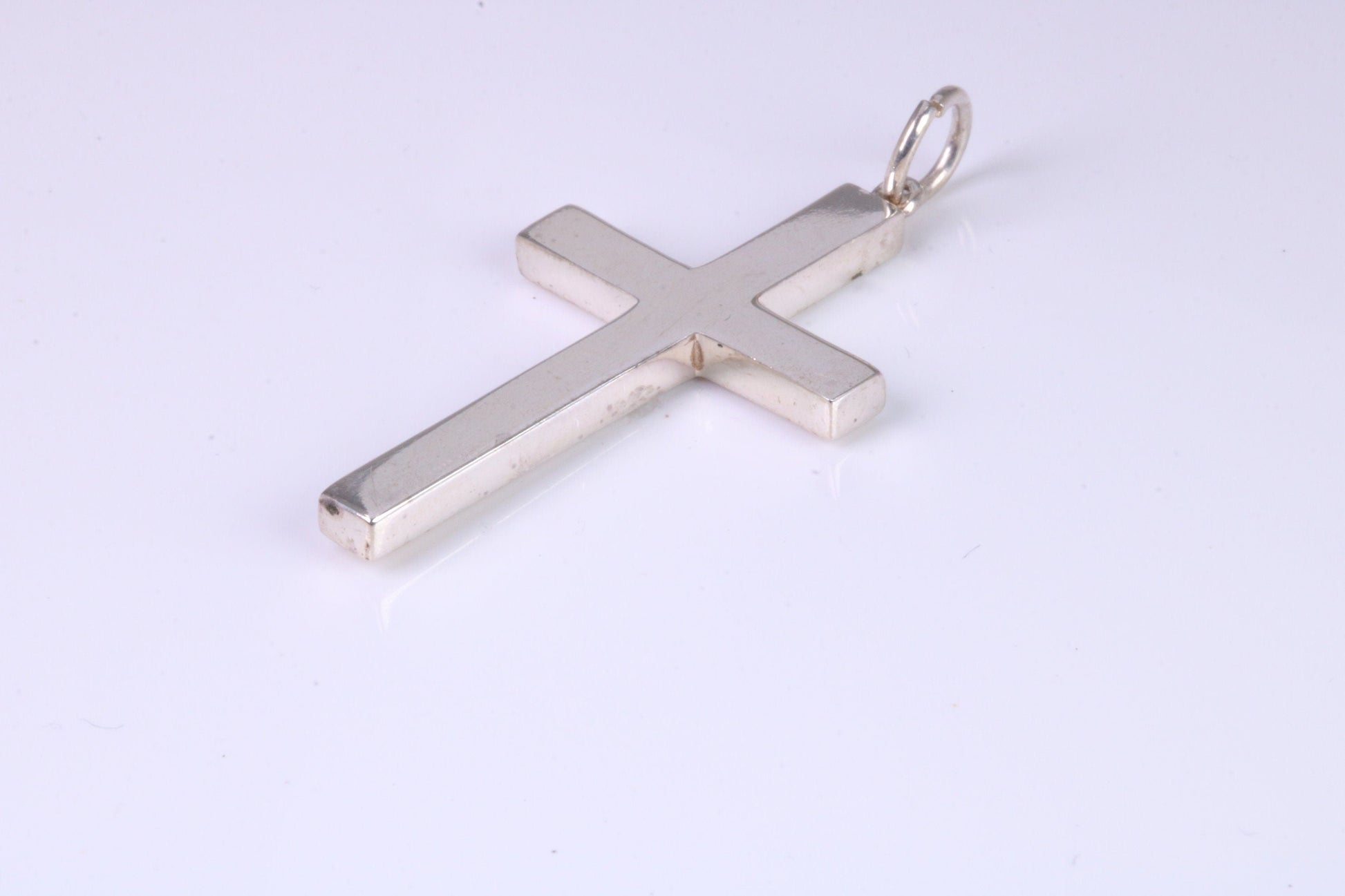 Sterling Silver Chunky Cross