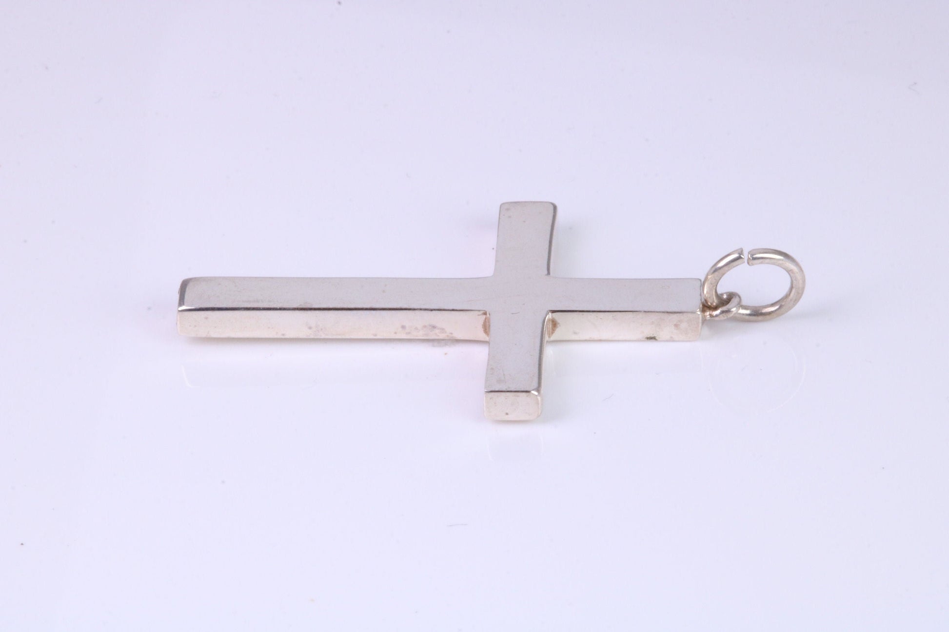 Sterling Silver Chunky Cross
