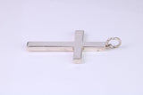 Sterling Silver Chunky Cross