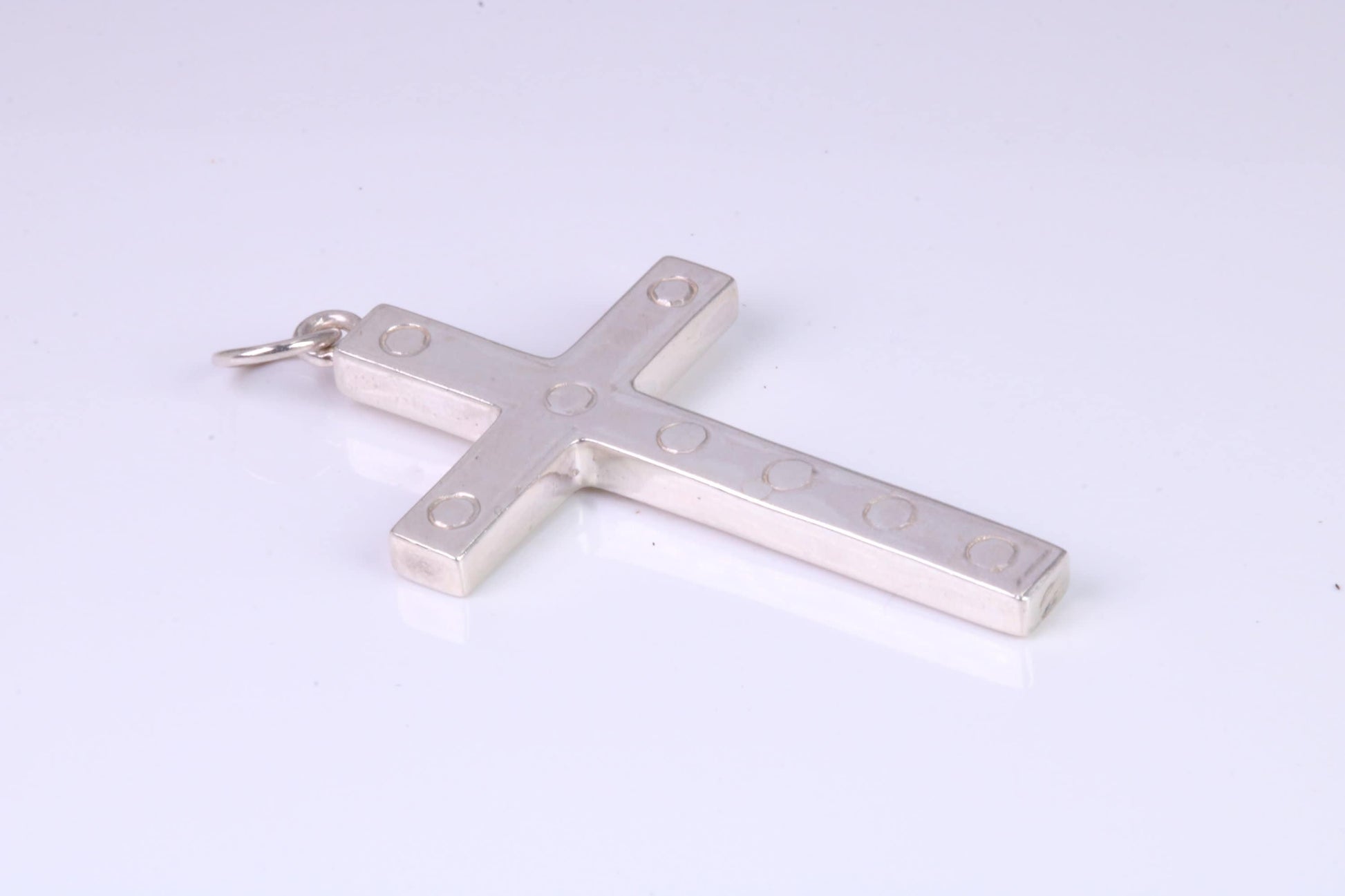 Sterling Silver Chunky Cross