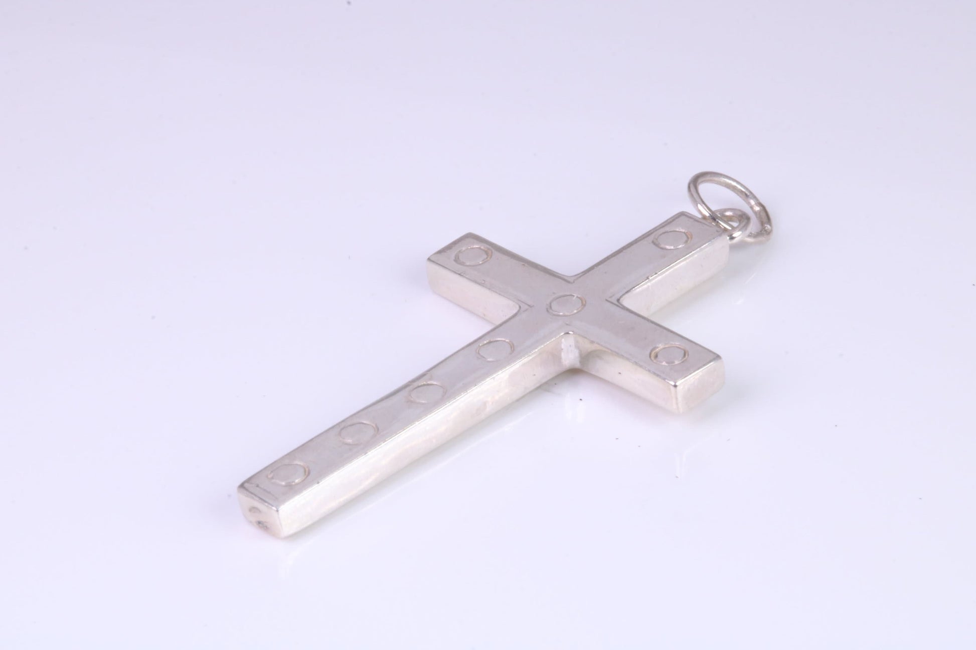 Sterling Silver Chunky Cross