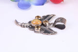 Real Opal and Citrine set necklace set in Sterling Silver