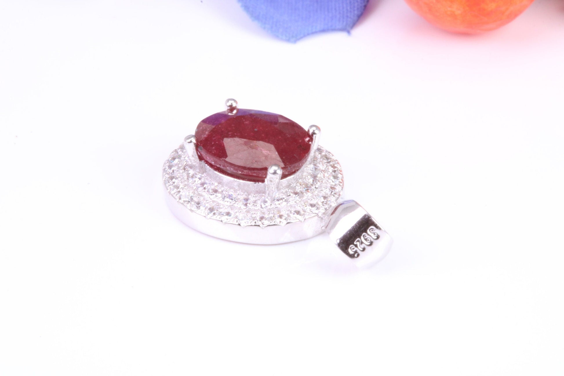 Sterling Silver C Z set Dressy Necklace