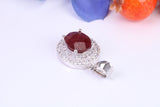 Sterling Silver C Z set Dressy Necklace