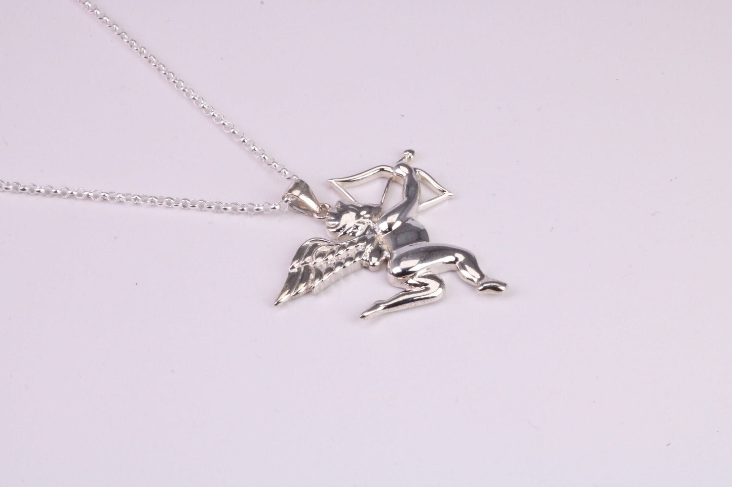 Cupid Necklace, made from solid Sterling Silver