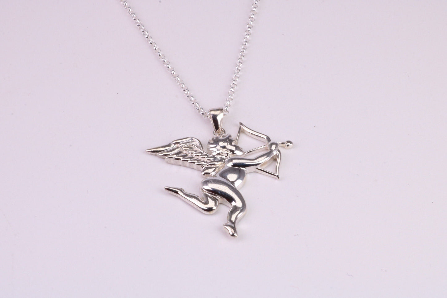 Cupid Necklace, made from solid Sterling Silver