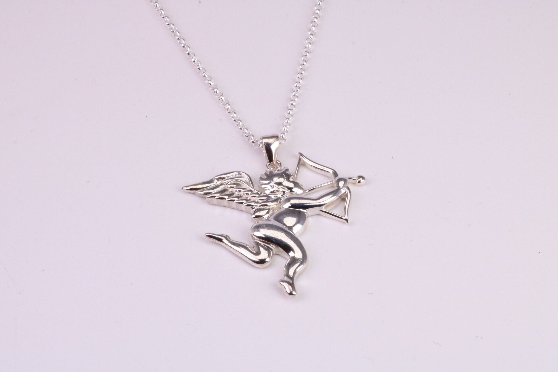 Cupid Necklace, made from solid Sterling Silver