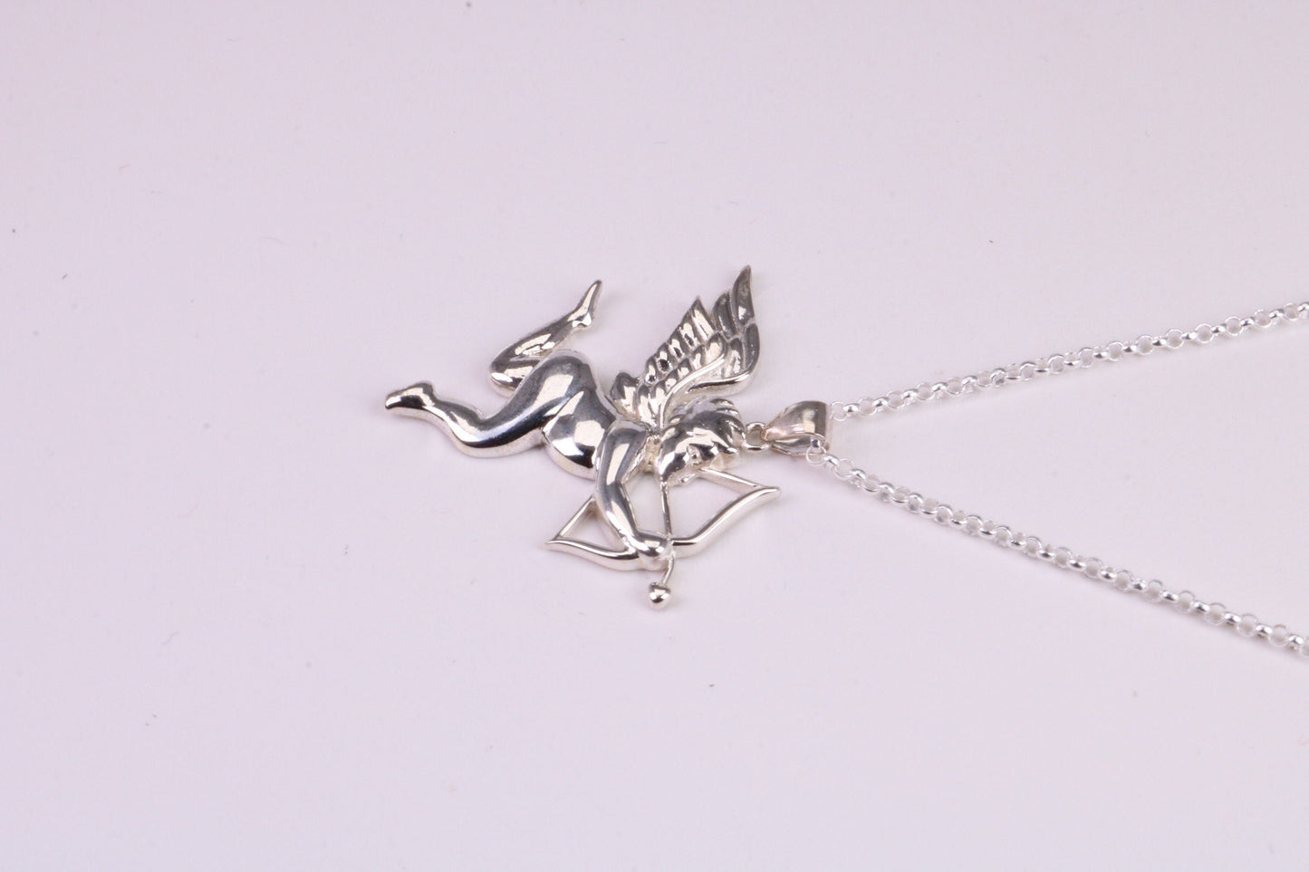 Cupid Necklace, made from solid Sterling Silver