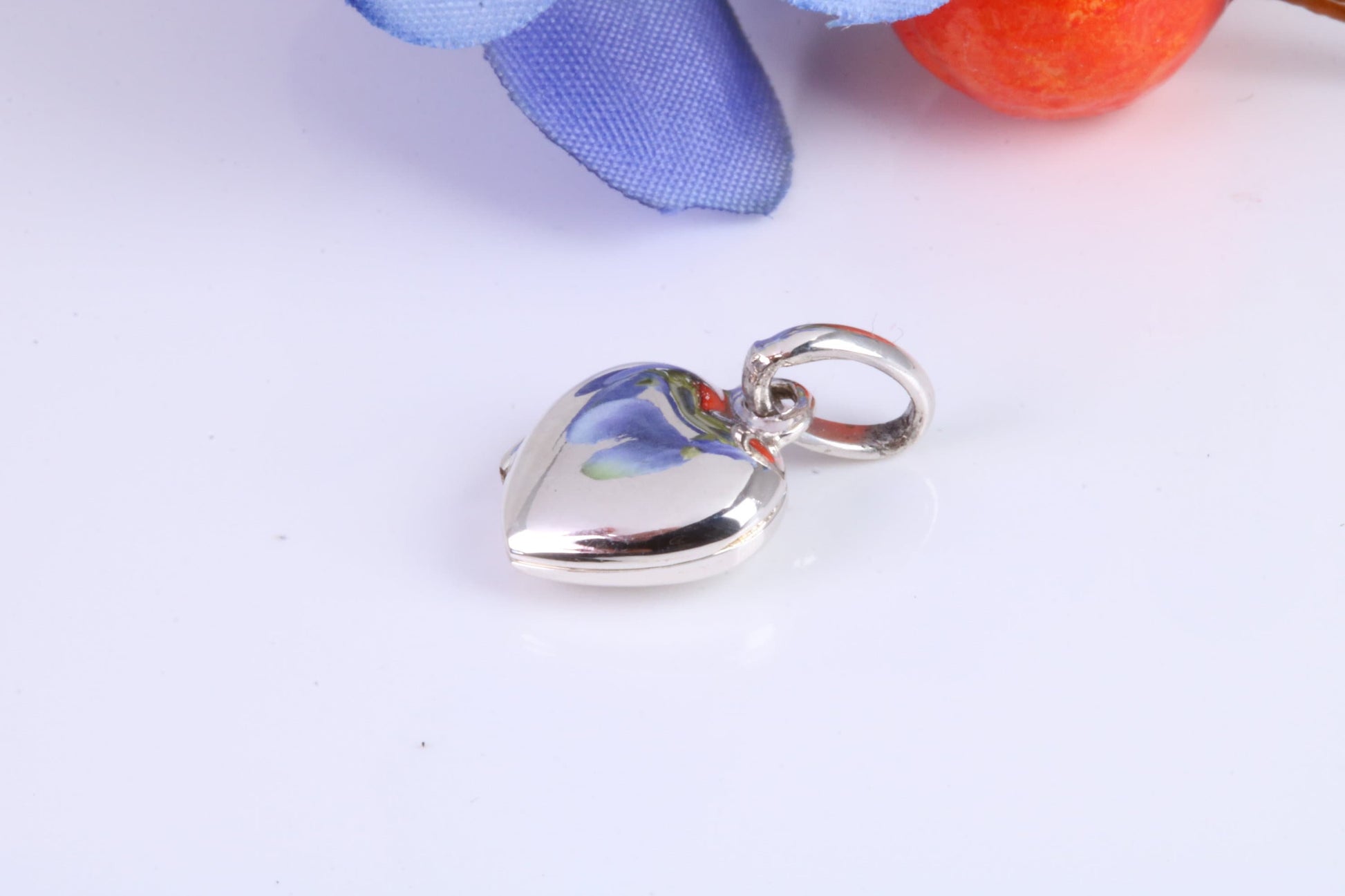 10 mm Heart Shaped Locket, Made from Solid Sterling Silver