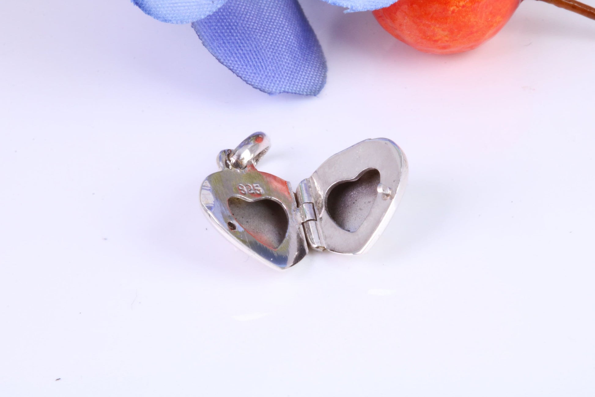 10 mm Heart Shaped Locket, Made from Solid Sterling Silver