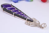 Very Large real Amethyst Crystal Pendant
