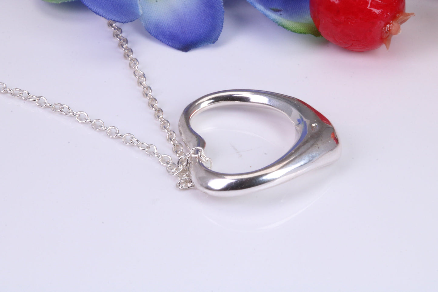 Sterling Silver Love Heart Necklace