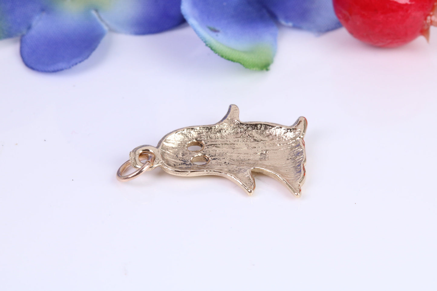 Ghost Charm, Traditional Charm, This charm is made from solid cast Yellow Gold British Hallmarked