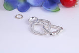 Stethoscope Charm, Traditional Charm, Made from Solid 925 Grade Sterling Silver, Complete with Attachment Link