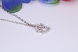 Angel Necklace, made from solid Sterling Silver, with length adjustable chain