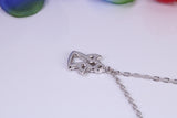 Angel Necklace, made from solid Sterling Silver, with length adjustable chain