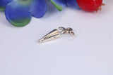 Umbrella Charm, Traditional Charm, Made from Solid 925 Grade Sterling Silver, Complete with Attachment Link