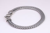 Cuban Bracelet, made from solid Sterling Silver, 7.50 Inches Long x 7 mm Wide, British Hallmarked