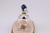 Duck Miniature Figurine, Made from Cast 925 Grade Sterling Silver with British Hallmark