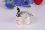 Fairy Pill Box, Made from Cast 925 Grade Sterling Silver with British Hallmark