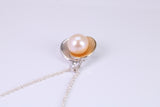 Real Freshwater Pearl Necklace made from Sterling Silver