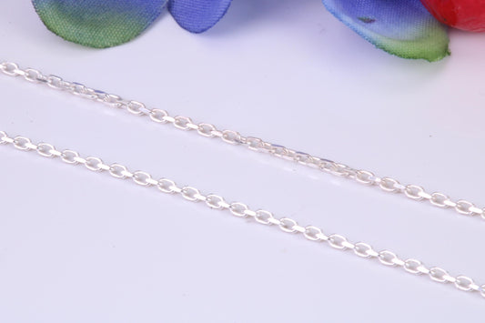 Trace Chain, Made from solid 925 graded Sterling Silver, 16 inches long