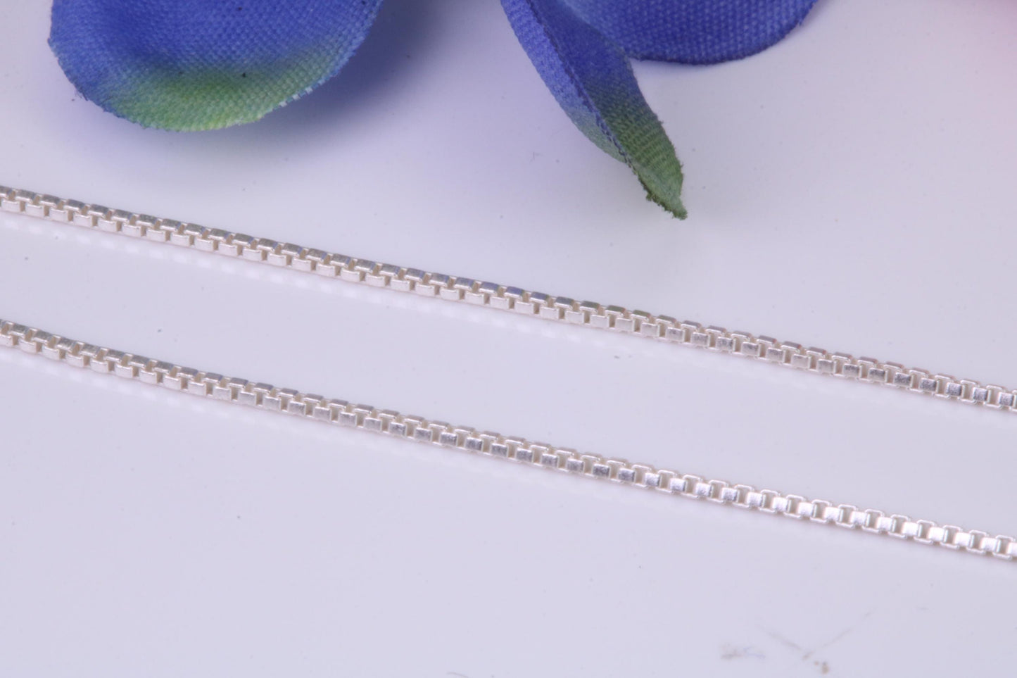 Box Chain, Made from solid 925 graded Sterling Silver, 16 inches long