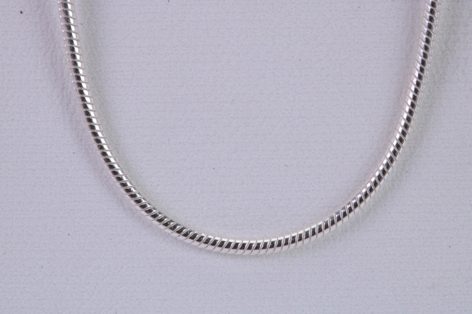 Very Slinky and Smooth Snake Chain, Made from solid 925 graded Sterling Silver, 20 inches long