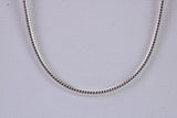 Very Slinky and Smooth Snake Chain, Made from solid 925 graded Sterling Silver, 20 inches long