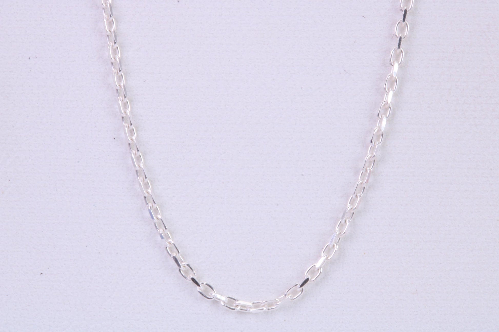 Trace Chain, Made from solid 925 graded Sterling Silver, 16 inches long