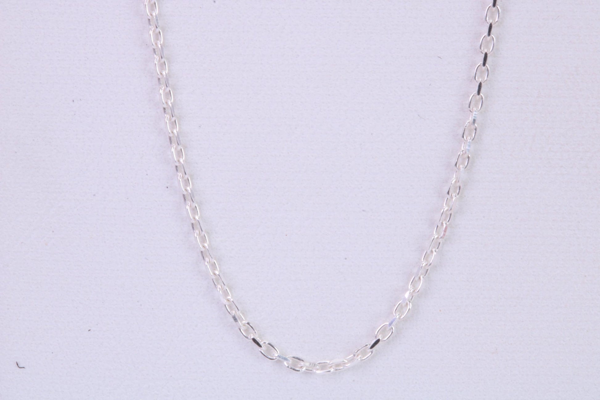 Trace Chain, Made from solid 925 graded Sterling Silver, 16 inches long
