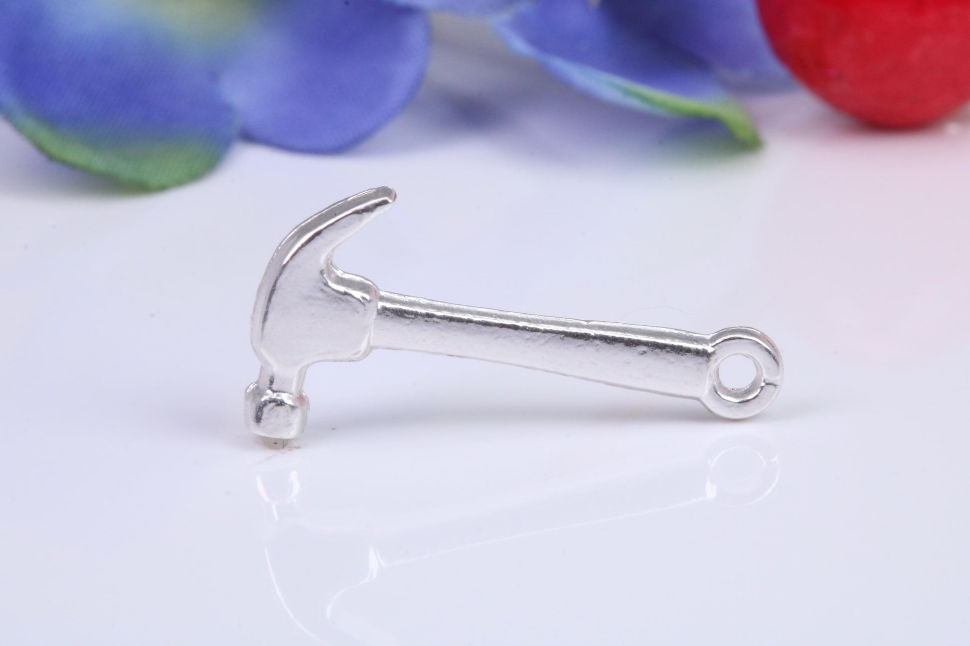 Hammer Charm, Traditional Charm, Made from Solid Cast Silver