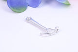 Hammer Charm, Traditional Charm, Made from Solid Cast Silver