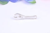 Spanner Charm, Traditional Charm, Made from Solid Cast Silver