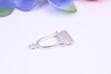 Handbag Charm, Traditional Three Dimensional Charm, Made from Solid Cast Silver