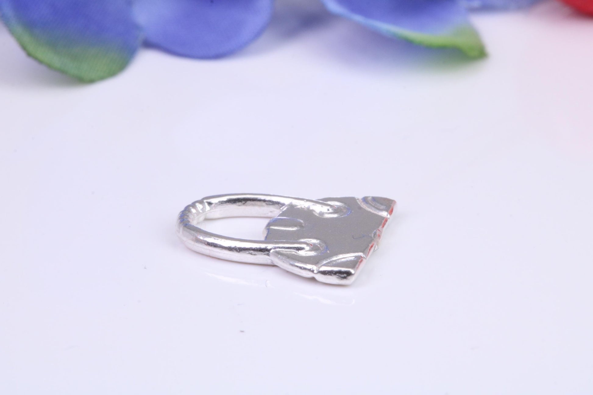 Handbag Charm, Traditional Three Dimensional Charm, Made from Solid Cast Silver
