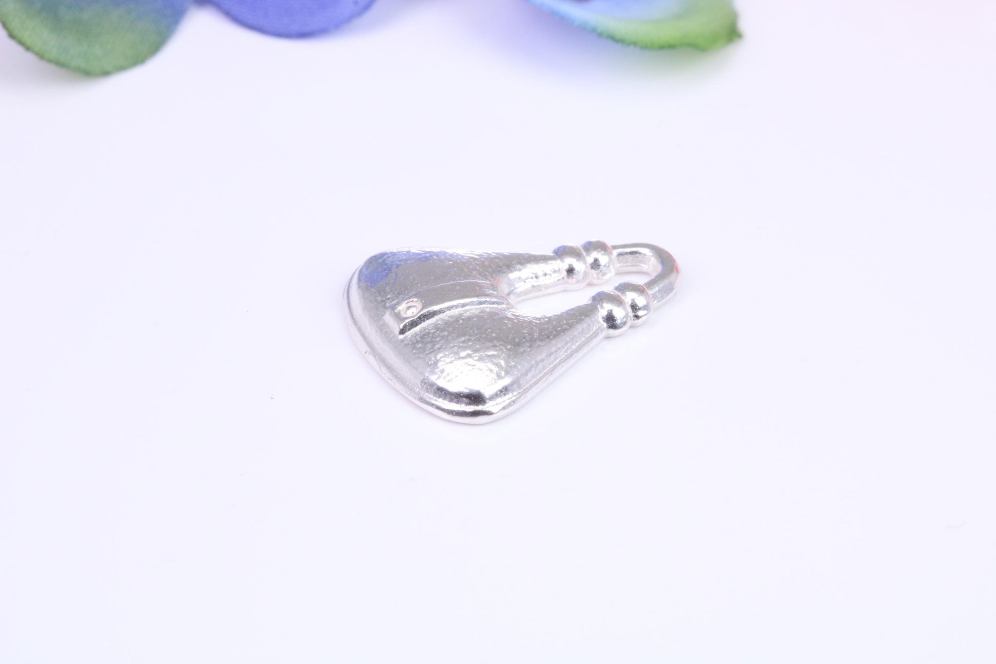 Handbag Charm, Traditional Charm, Made from Solid Cast Silver